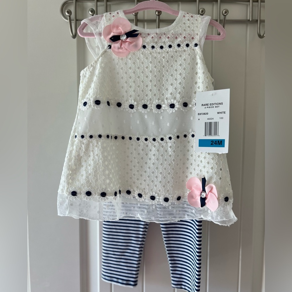 24m girls rare editions 2 piece outfit